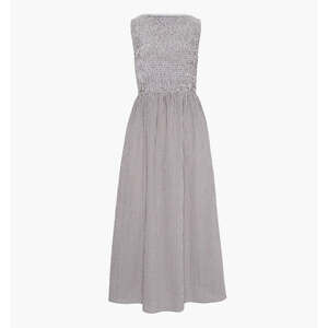 Hill House Home The Cosima Nap Dress - Chocolate Gingham Size SChocolate Gingham